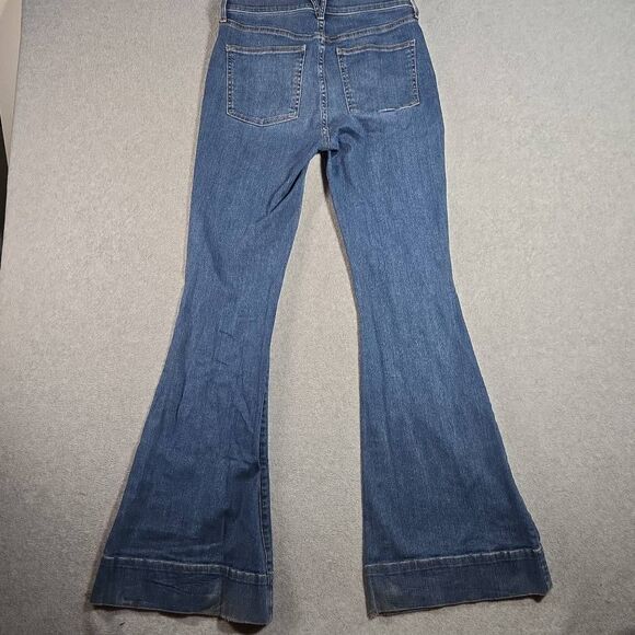 Veronica Beard Wonder Woman Sheridan Exaggerated Flare Jeans High Rise 29x31 - Picture 5 of 12